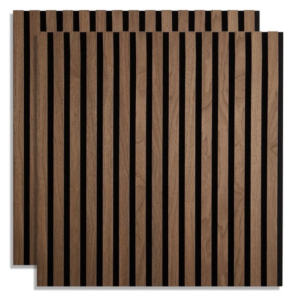 Seinäpaneelit, 60x60 cm, Ruskea