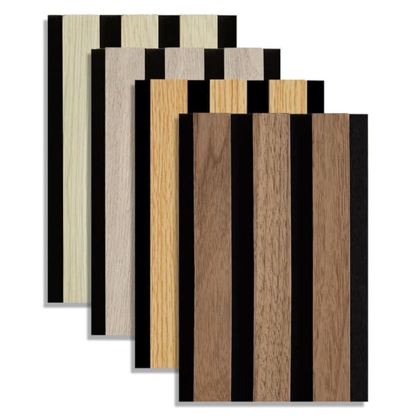Provbox för väggpanel, 11,5x19 cm, Natur, Brun, Grå, Kräm