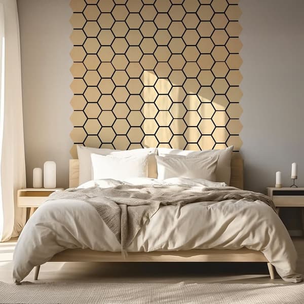 Seinäpaneelit, 62x76 cm, Luonnollinen