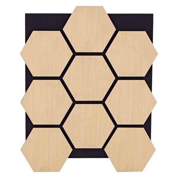 Seinäpaneelit, 62x76 cm, Luonnollinen
