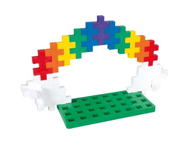 Plus Plus BIG Base plate 2 pcs White/Green