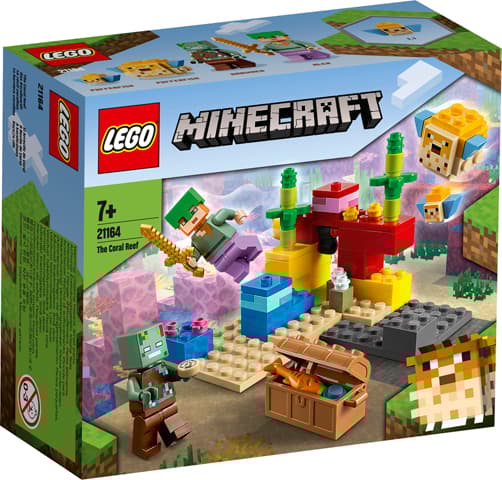 Lego Minecraft: The Coral Reef (21164)
