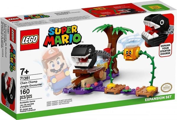 LEGO Super Mario 71381 Chain Chomps djungelstrid - Expansionsset
