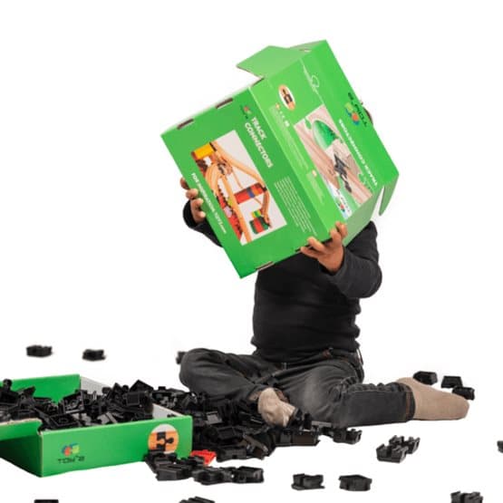 Toy2 - Track Connector - Tågebanedelar - Engineer Set - Huge
