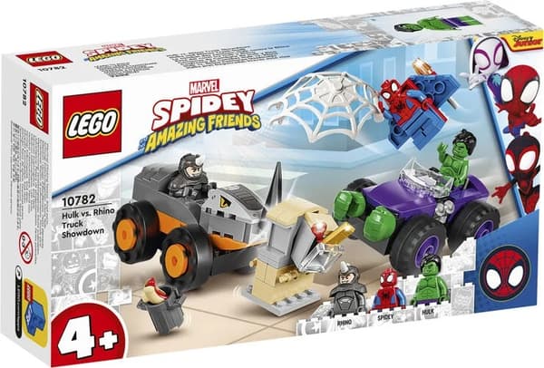 LEGO Marvel Super Heroes Marvel Spidey og hans fantastiske venner Hulk og Rhinos truck-kamp