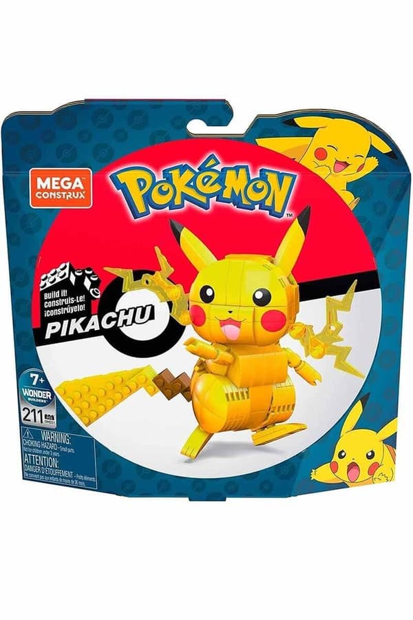 Mega Construx Pokemon: Build It - Pikachu (gmd31)