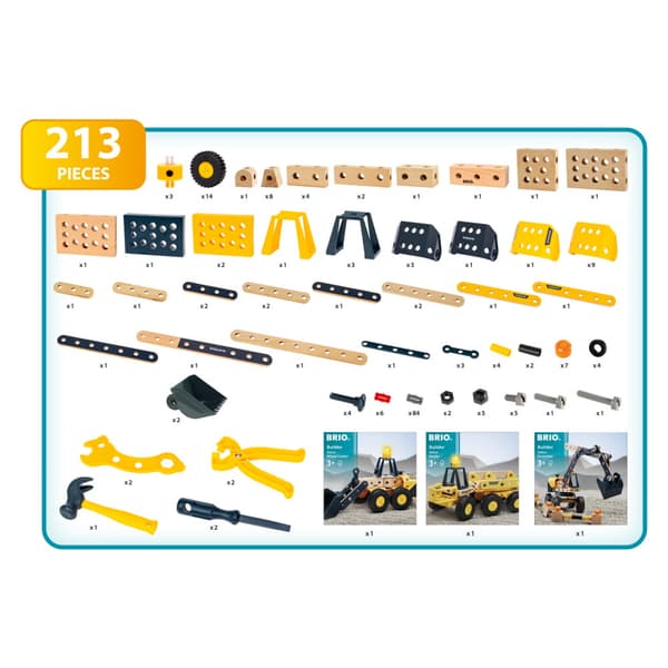 Brio Builder - Volvo Byggekøretøjer