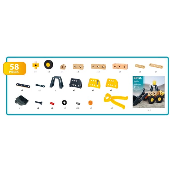 Brio Builder - Volvo Hjullæsser