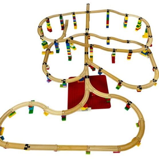 Toy2 - Track Connector - Tågebanedelar - Engineer Set - Medium