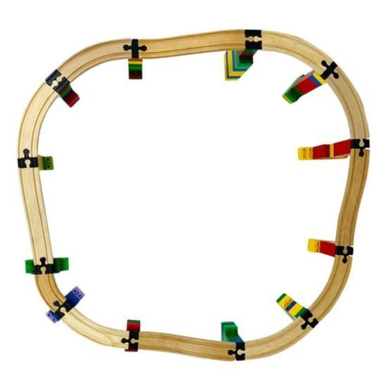 Toy2 - Track Connector - Tågebanedelar - Builder Set Small