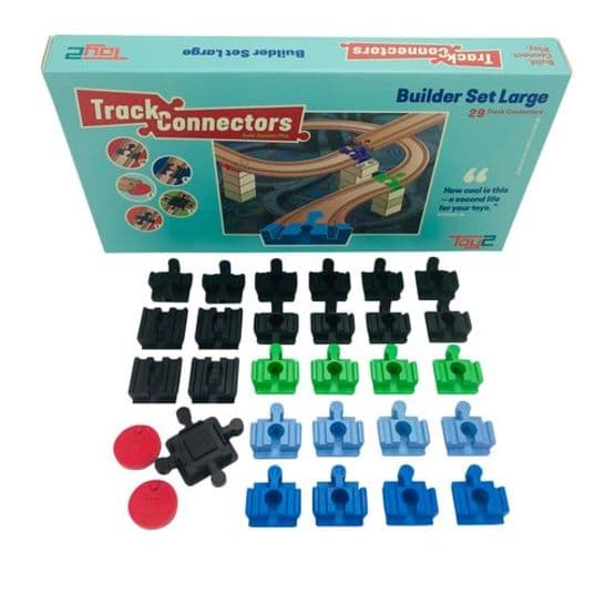 Toy2 - Track Connector - Tågebanedelar - Builder Set Large