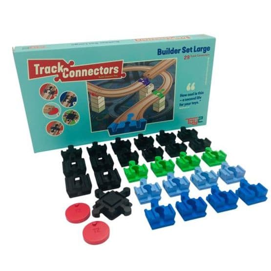 Toy2 - Track Connector - Tågebanedelar - Builder Set Large