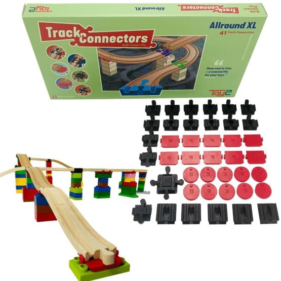 Toy2 - Track Connector - Tågebanedelar - Allround XL Toy2 - Track Connector - Tågebanedelar - Allround XL