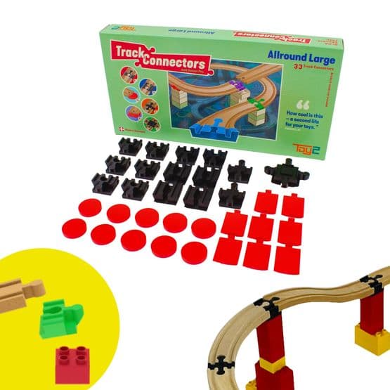 Toy2 - Track Connector - Tågebanedelar - Allround Large