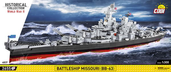 COBI-4837 SLAGSKIB MISSOURI BB-63