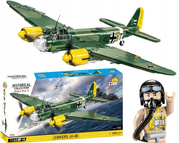COBI Junkers JU-88 – Tysk WW2 bombefly
