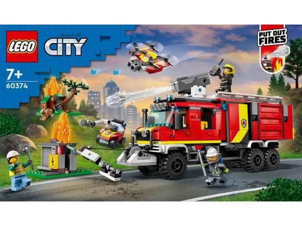 Lego City: Fire Command Truck (60374)