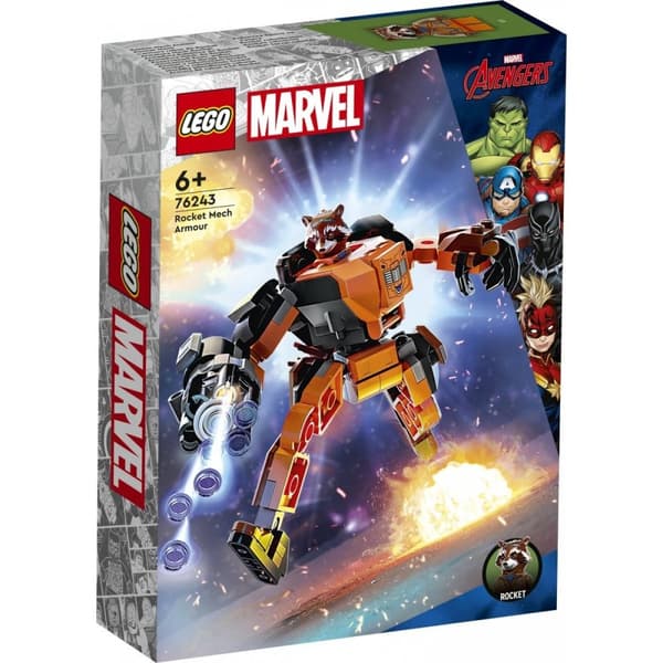 Lego Marvel: Rocket Mech Armor (76243)