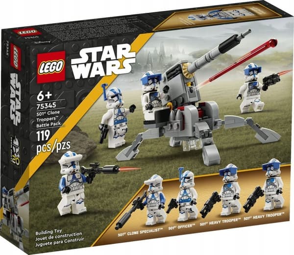 Lego Star Wars: 501st Clone Troopers Battle Pack (75345)