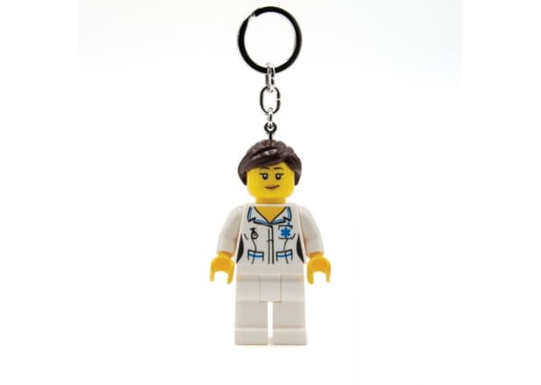 LEGO - Keychain w/LED - Nurse (4006036-LGL-KE186H)