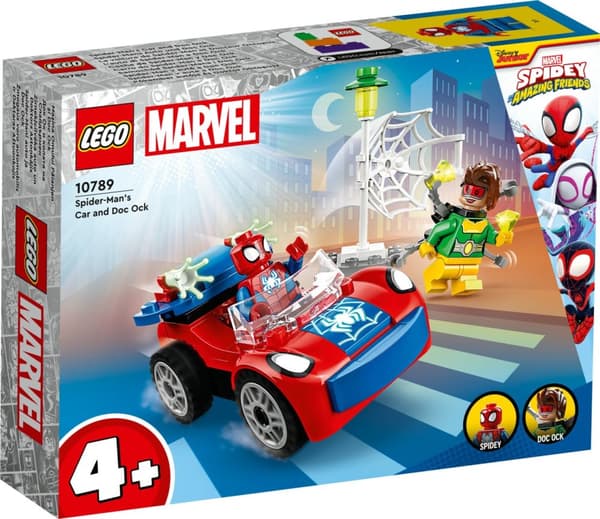 Lego Marvel Spidey And His Amazing Friends: Spider-mans Car And Doc Ock (10789)