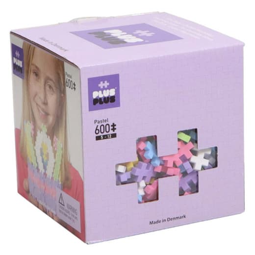 Plus-Plus - Pastell Färgmix 600 st