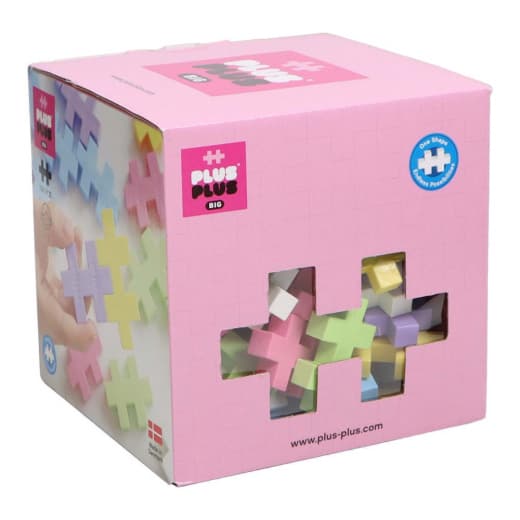 Plus-Plus - BIG Pastell Färgmix 100 st