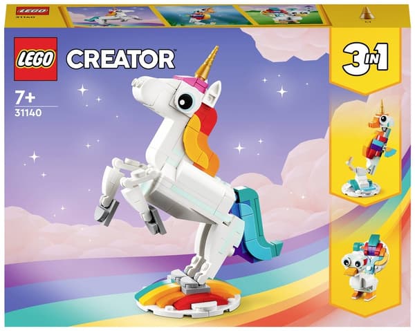 Lego Creator: 3in1 Magical Unicorn (31140)