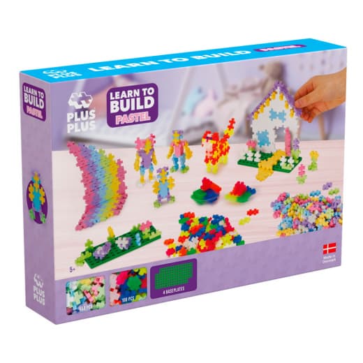 Plus-Plus - Learn to Build Pastel 600 stk