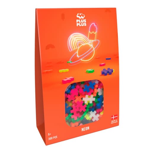 Plus-Plus - Neon Farvemix 300 stk