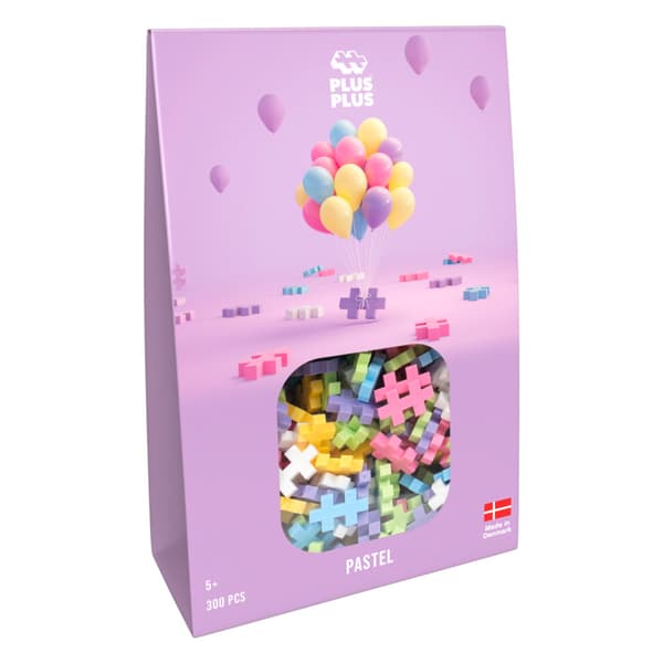 Plus-Plus - Pastell Färgmix 300 stk