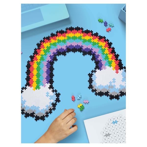 Plus-Plus - Puzzle By Number Regnbue