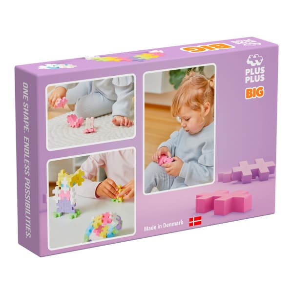 Plus-Plus - BIG Pastell Färgmix 50 st