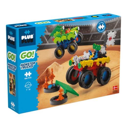 Plus-Plus - Go! Monster Trucks