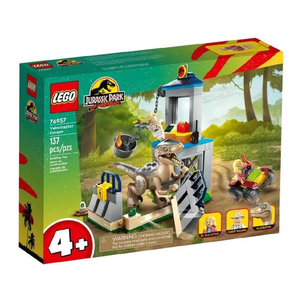 Lego Jurassic World: Jurassic Park Velociraptor Escape (76957)