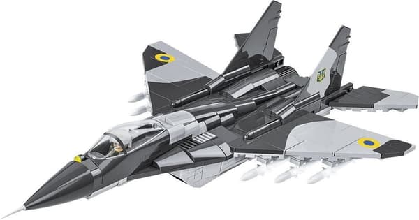 COBI-5840 MIG-29 Stridsflygplan med polska & ukrainska symboler