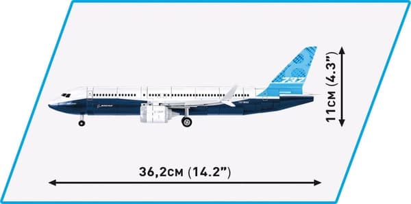 Cobi Boeing 737-8 1:110 26608