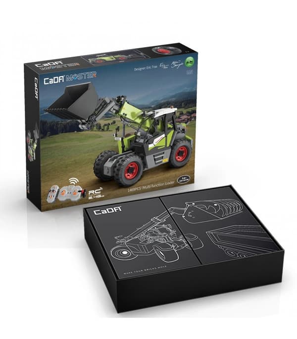 Construction Blocks CADA Excavator Remotely Controlled 1469 Elements