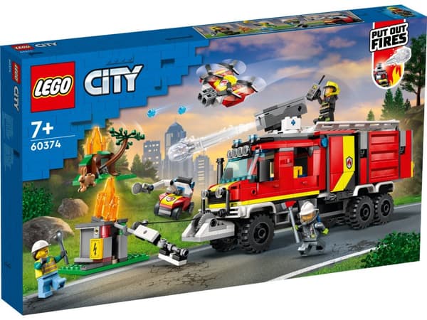 Klocki City 60374 Terenowy pojazd straży pożarnej