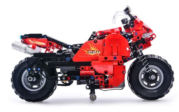 CADA Building Blocks Set Remote Controlled Motorcycle 2.4G 484 pcs