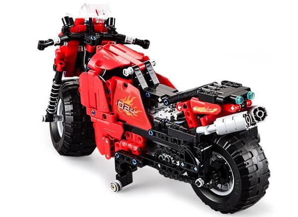 CADA Building Blocks Set Remote Controlled Motorcycle 2.4G 484 pcs