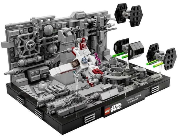 Klocki Star Wars 75329 Diorama: Szturm na Gwiazdę Śmierci