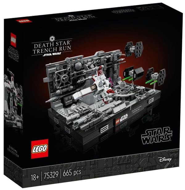 Klocki Star Wars 75329 Diorama: Szturm na Gwiazdę Śmierci