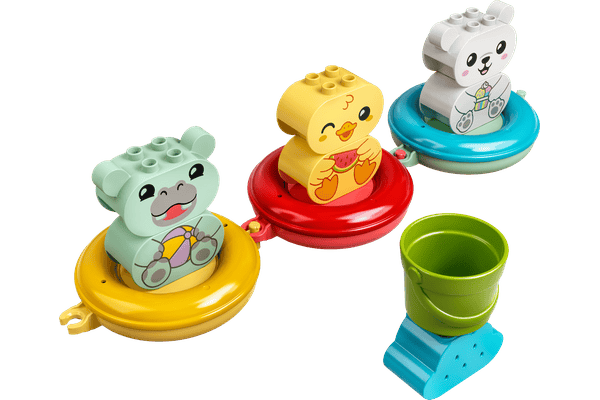 Klocki DUPLO 10965 Zabawa w kąpieli: pływający pociąg ze zwierzątkami