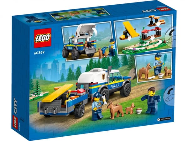 60369 LEGO® City Mobile Police Dog Training