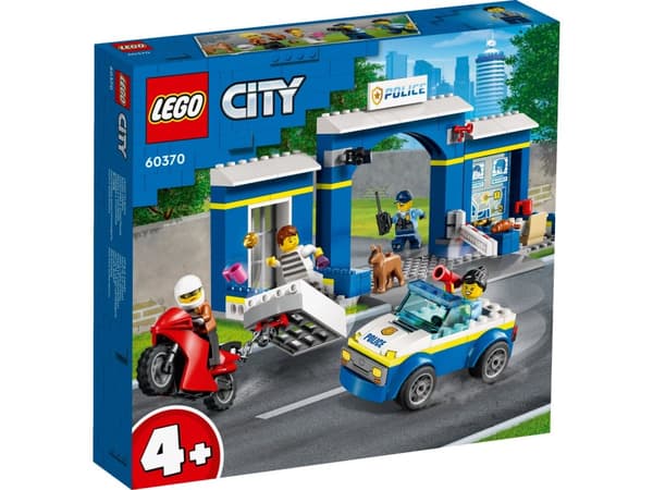 Klocki City 60370 Posterunek policji - pościg