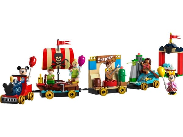 Klocki Disney Classic 43212 Pociąg pełen zabawy