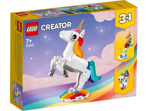 UNICORN MAGIC 3IN1, LEGO 31140