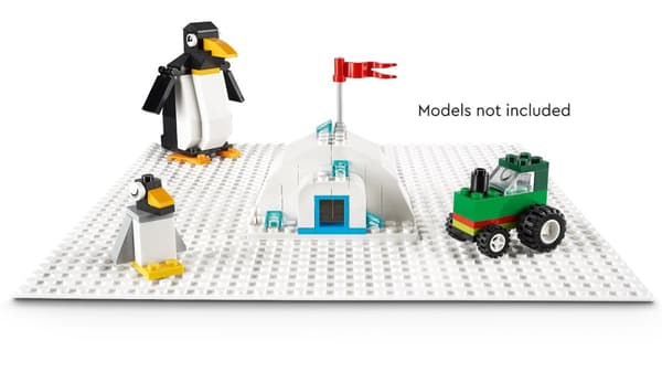 11026 LEGO® Classic White Baseplate