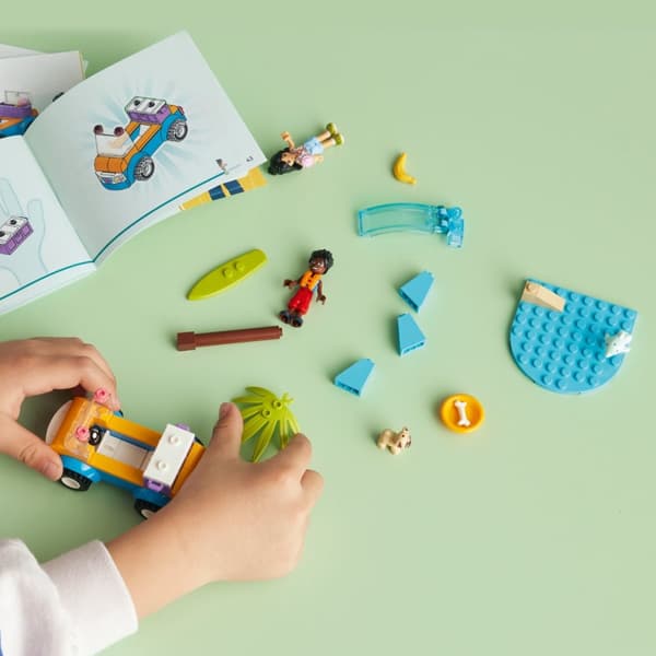 Klocki Friends 41725 Zabawa z łazikiem plażowym